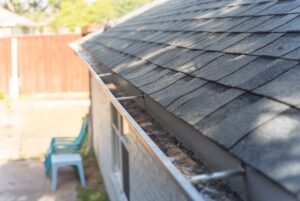 Spring gutter cleaning in Lake Erie Homes