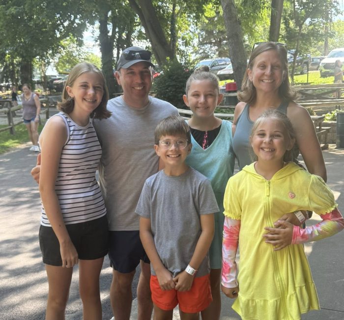 Bauer employees hanging out