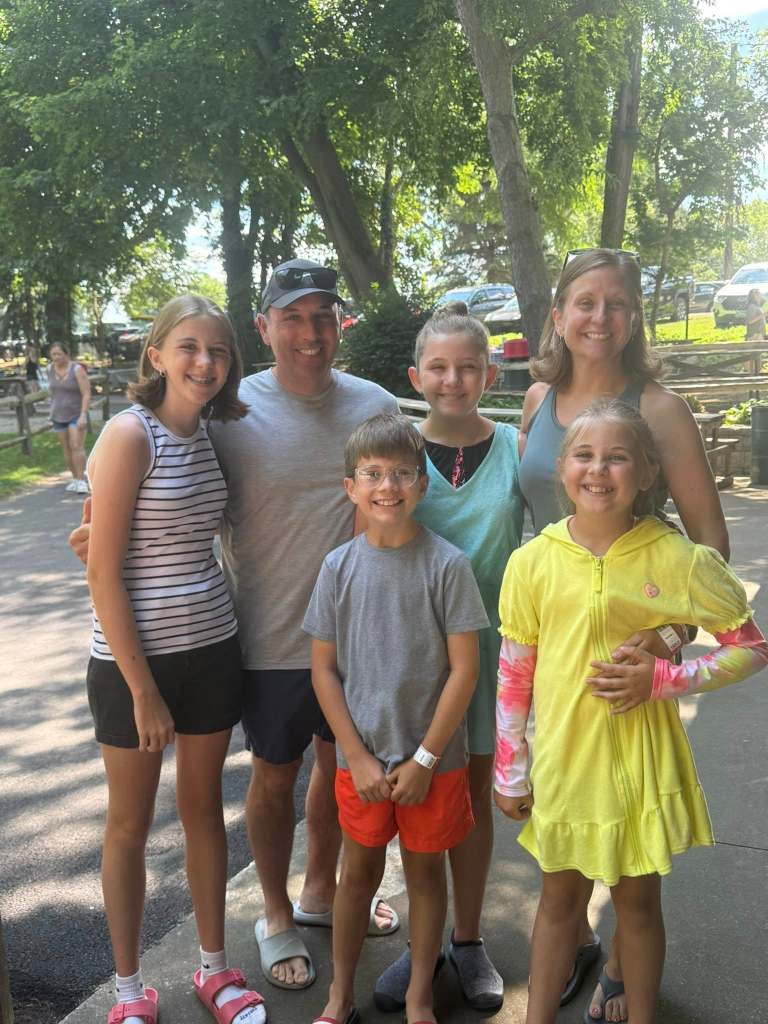 Bauer employees hanging out