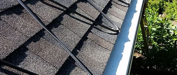 heat cable on roof