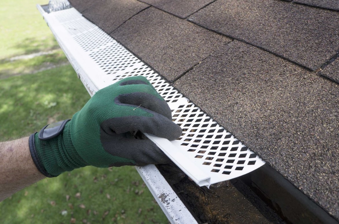 installing gutter guards for Lake Erie Homes